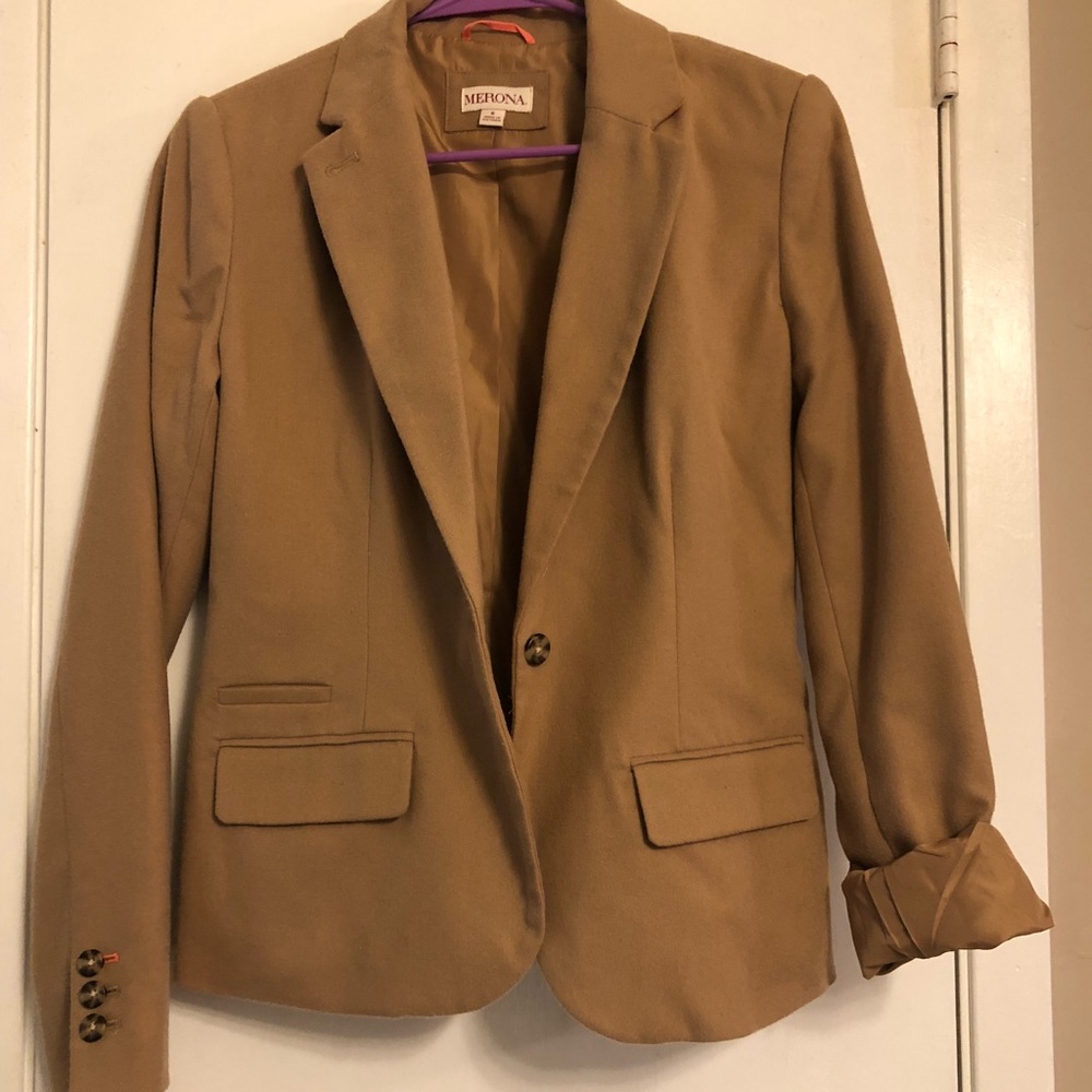 Merona tan blazer
